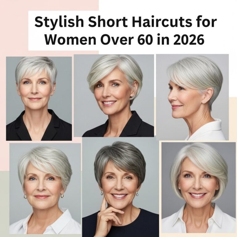 11 Stylish Short Haircuts for Women Over 60 in 2026