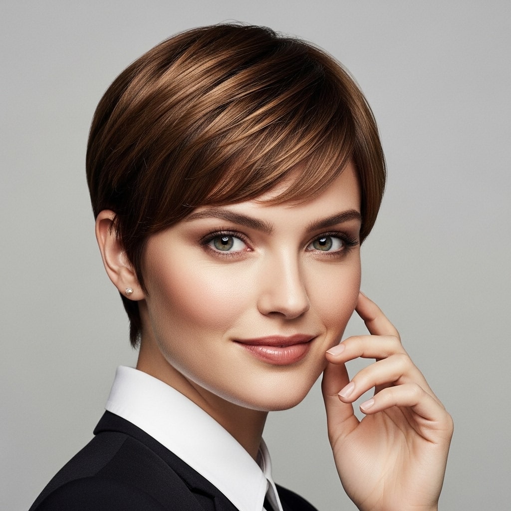 Peter Pan Pixie hair.