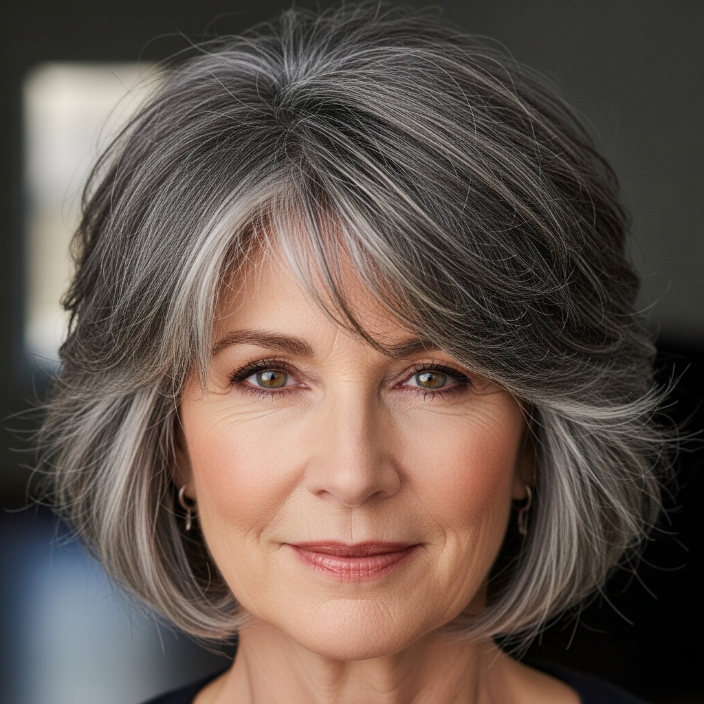 Shaggy Bob hairstyle.