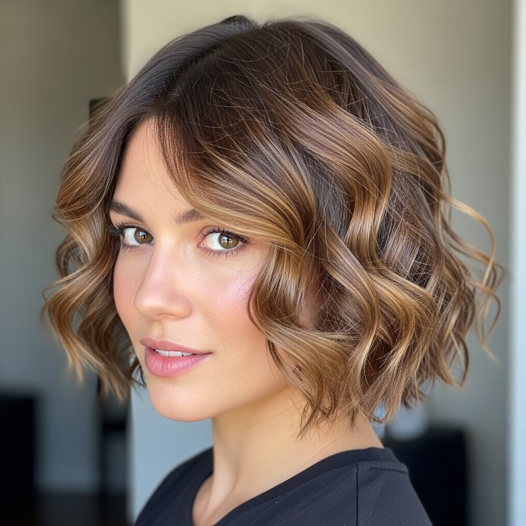 Short Curly Bob hairstyle