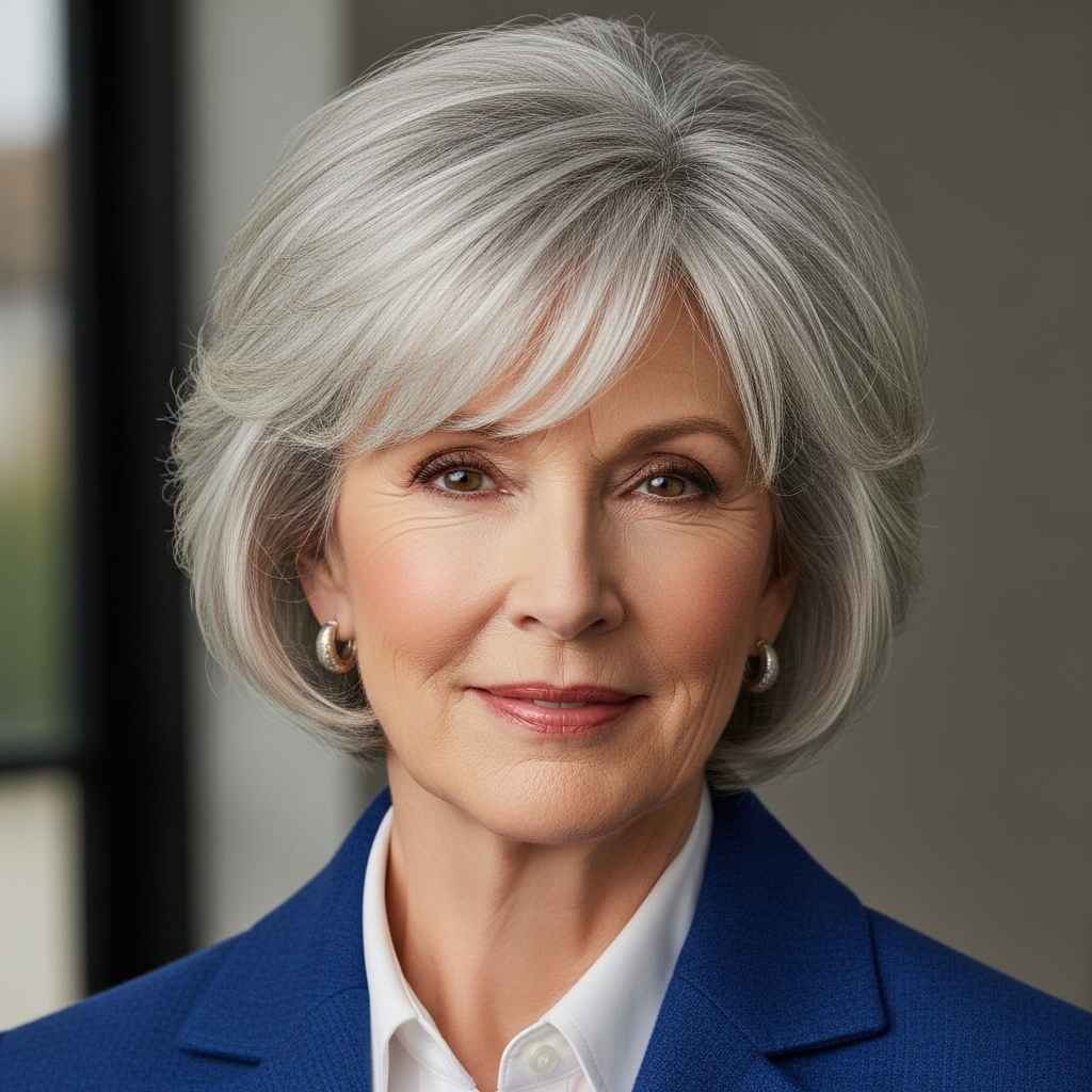 Soft Shag with Wispy Fringe hairstyle.