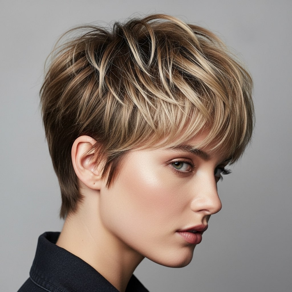 Textured Pixie / Crop