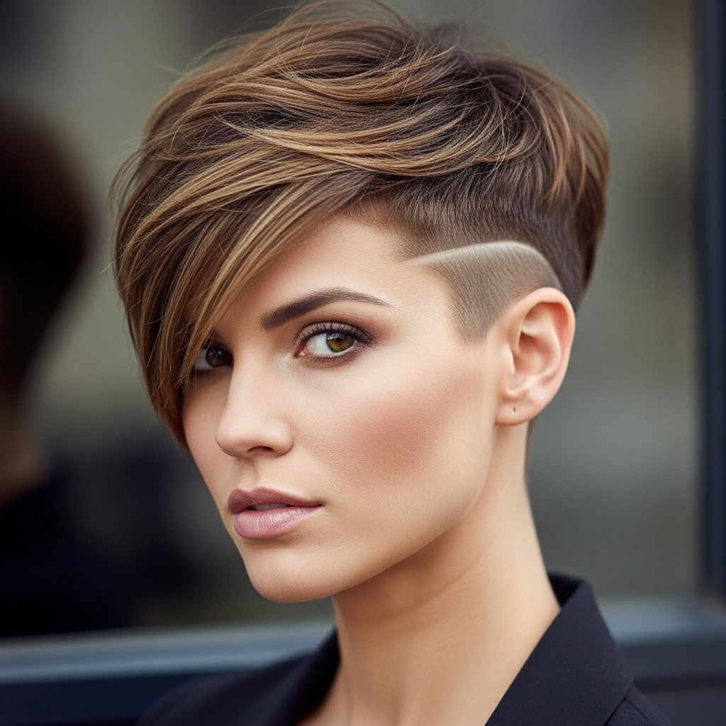 Undercut Pixie Hairstyle