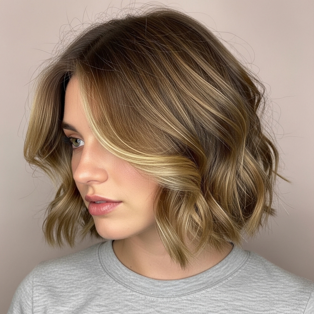 Textured Bob with Soft Layers