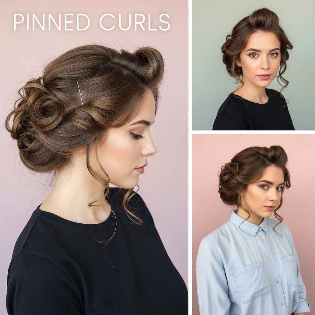 Pinned Curls