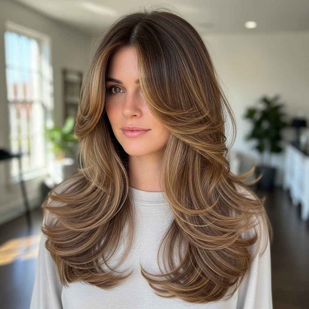5. Long Layers Hairstyle