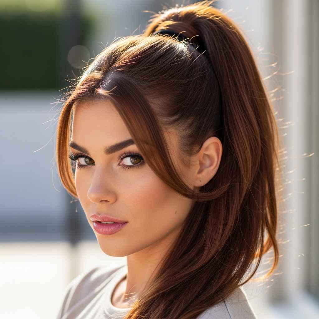 Ponytail Hairstyles for School