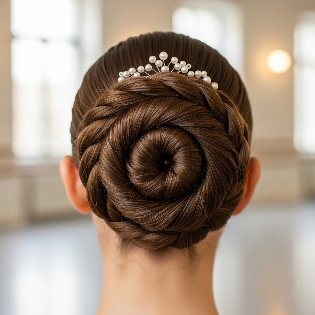 Twisted Ballerina Bun
