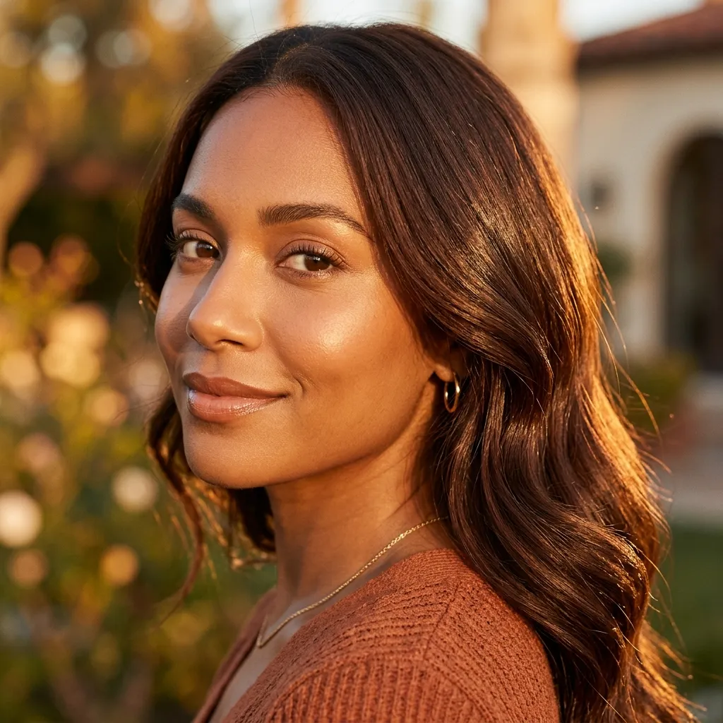 1. Hair Color for Brown Skin Warm Chocolate Brown Base