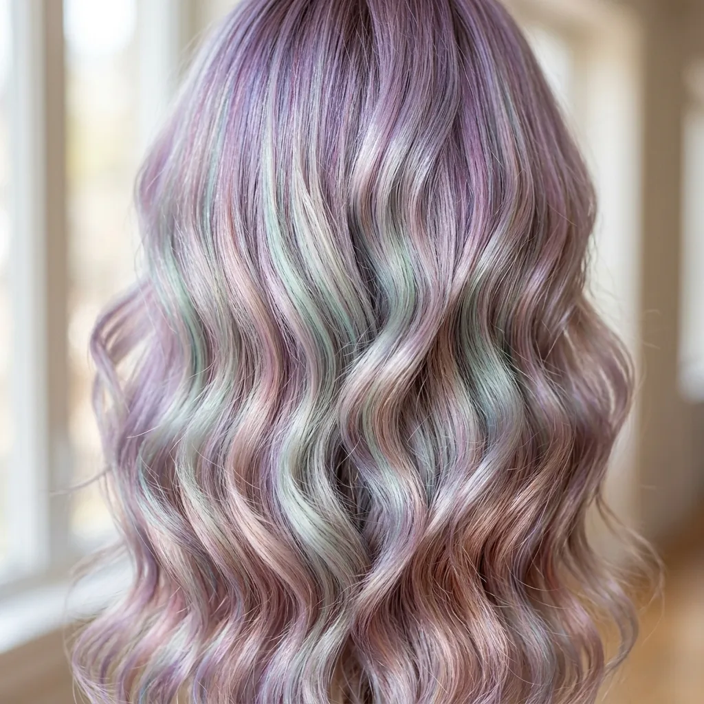 1. Opal Shimmer Balayage
