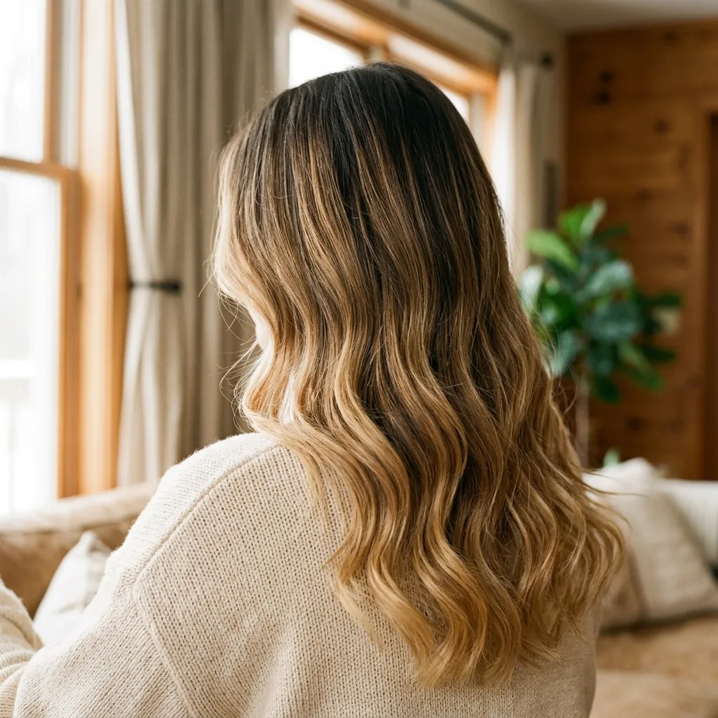 1. Root-Smudge Balayage for Instant Depth