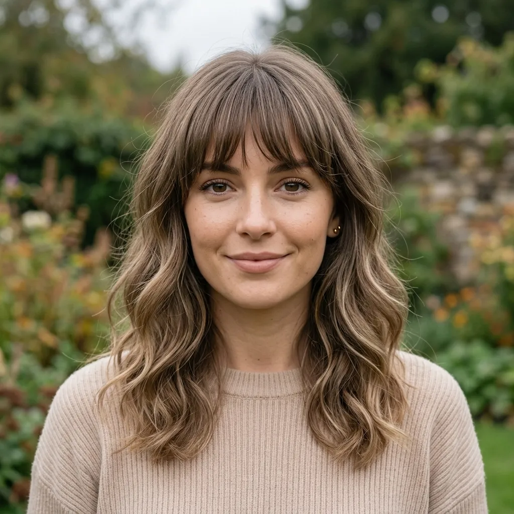 12. Matte Finish Bangs for Day-to-Night Versatility Styling Idea