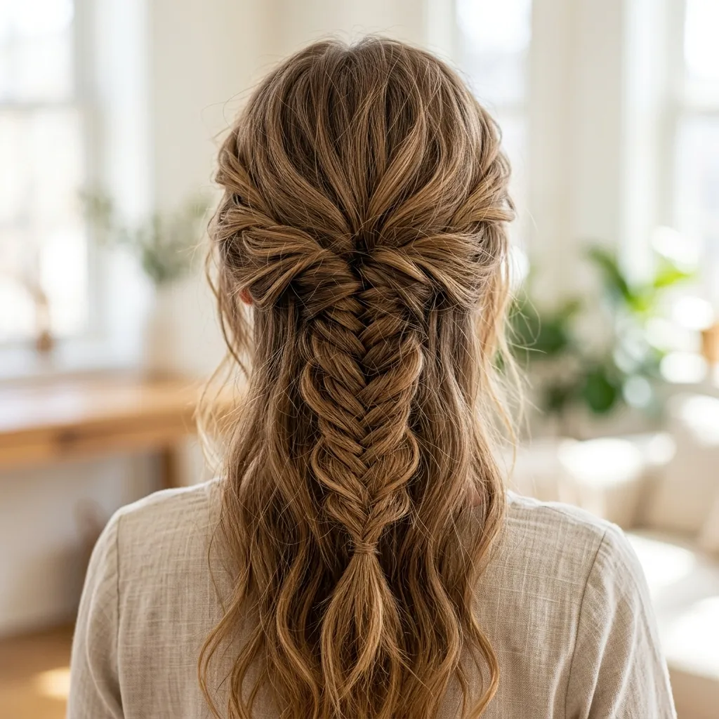 12. Matte Undone Fishtail for Everyday Wear