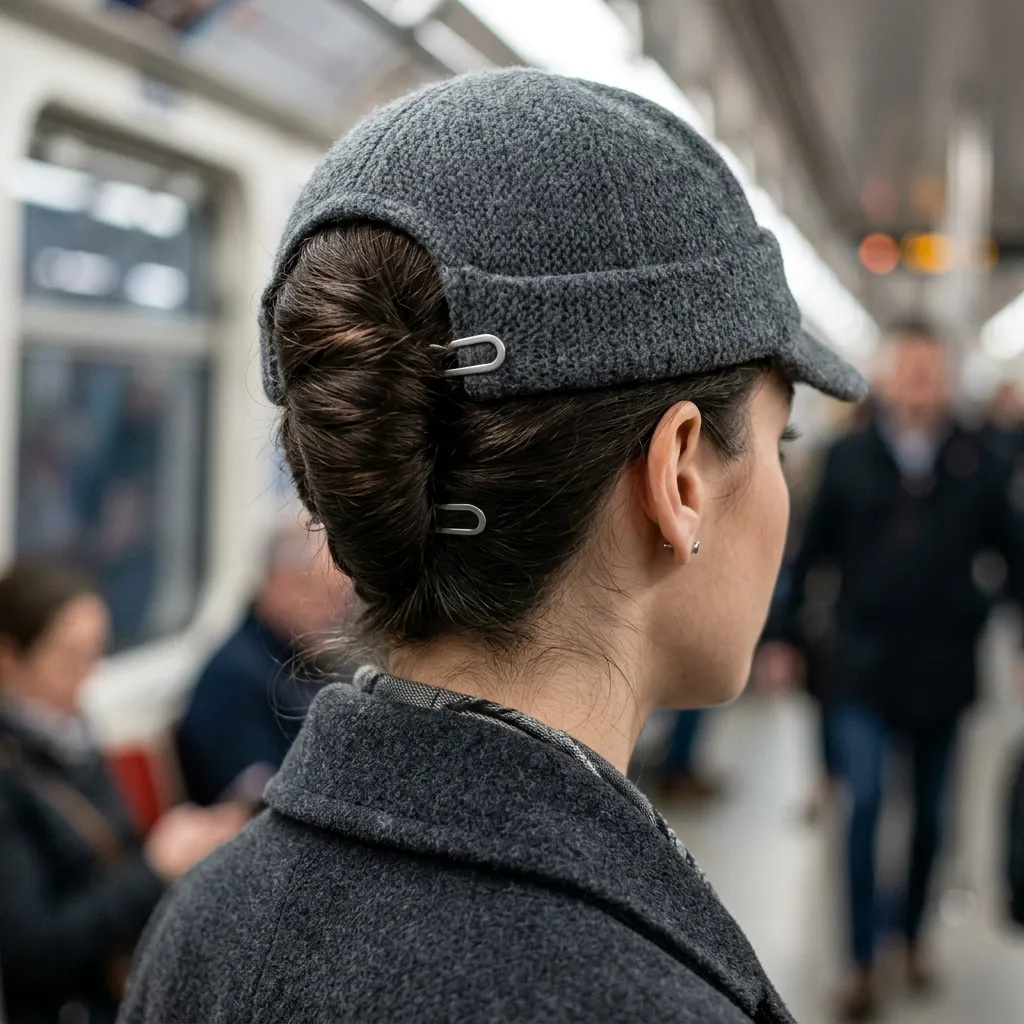 12. The Compact French Twist for Small Bags and Tight Schedules