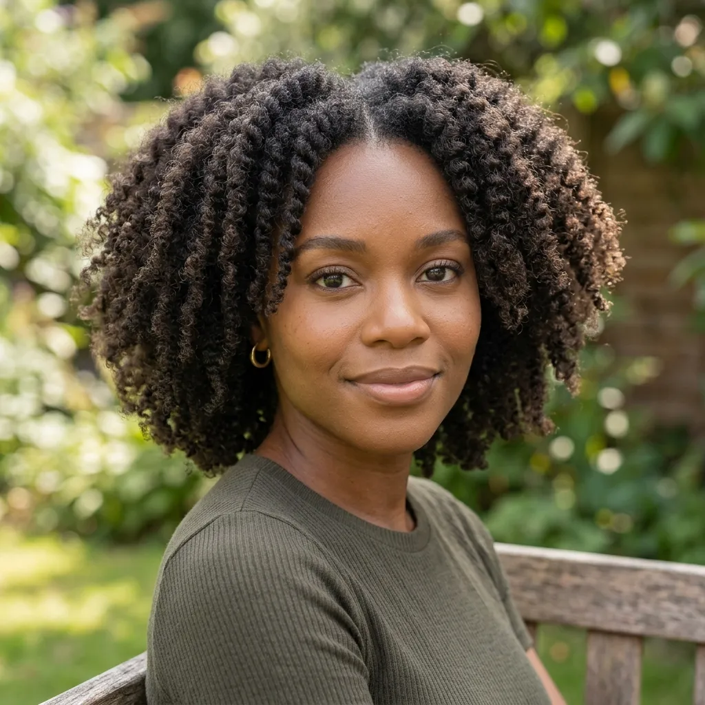 14. Extension-Free Protective Twist-Out for Minimal-Density Hair