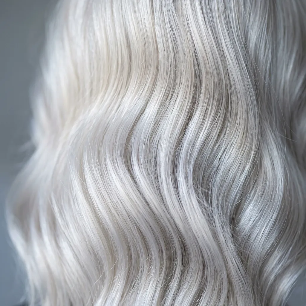 16. Platinum Blonde with Silver Undertones