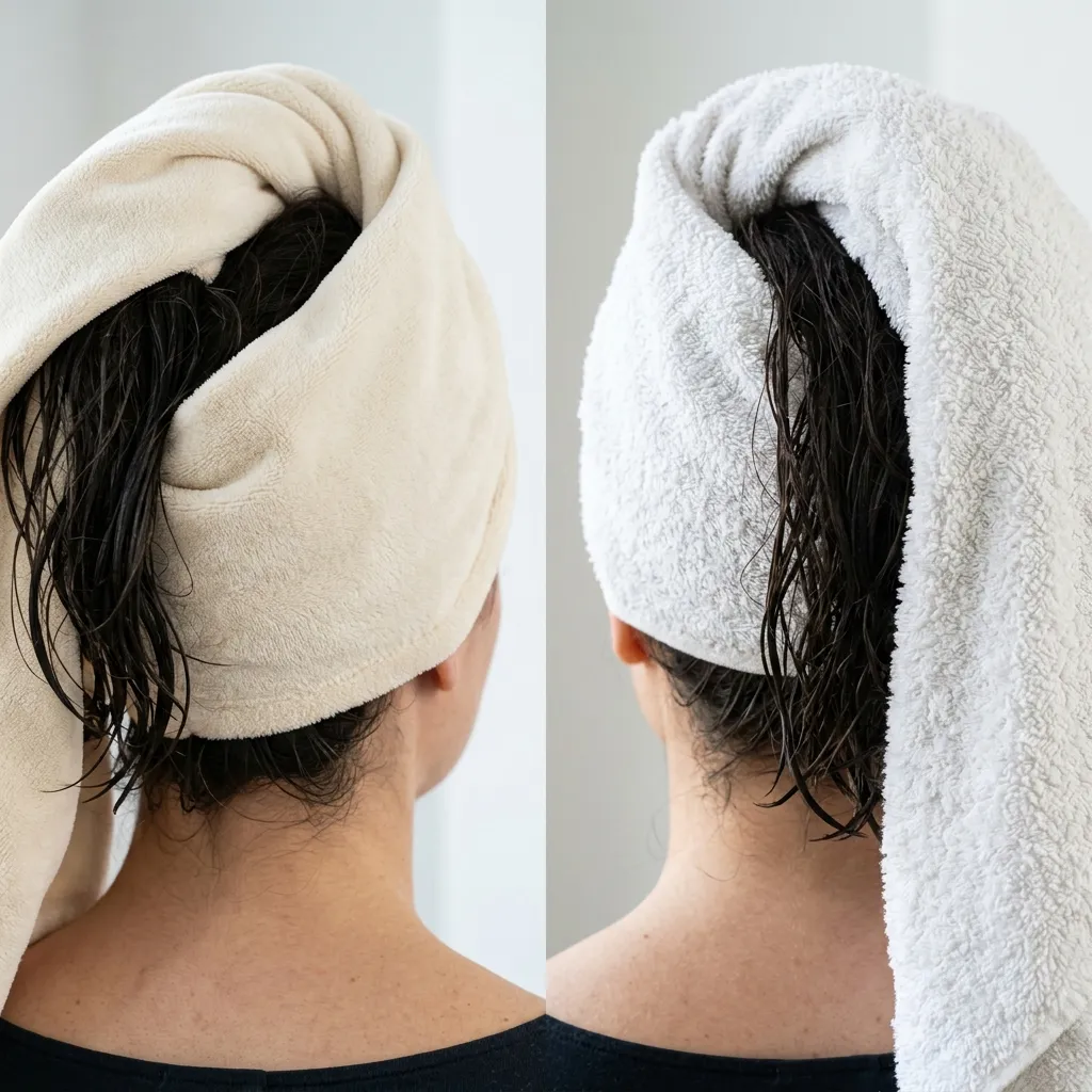 18. Microfiber Towel Instead of Terry Cloth