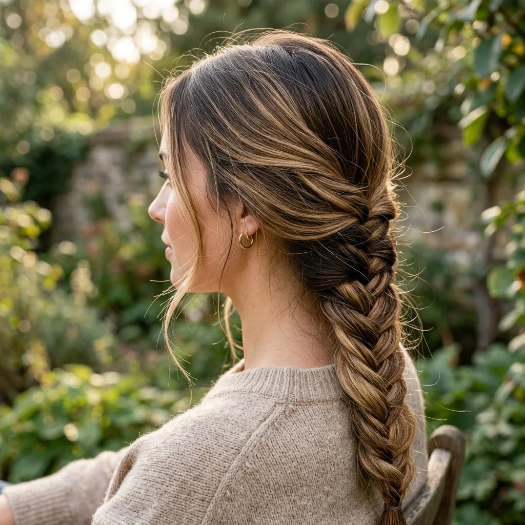 19. Braided Styles That Reveal Balayage Strands