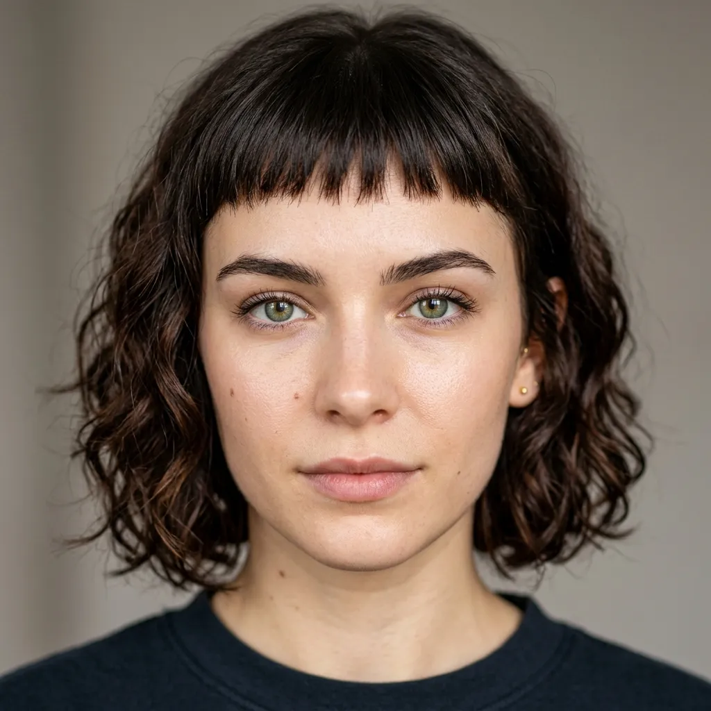 19. Micro-Fringe Bangs for Extra Texture