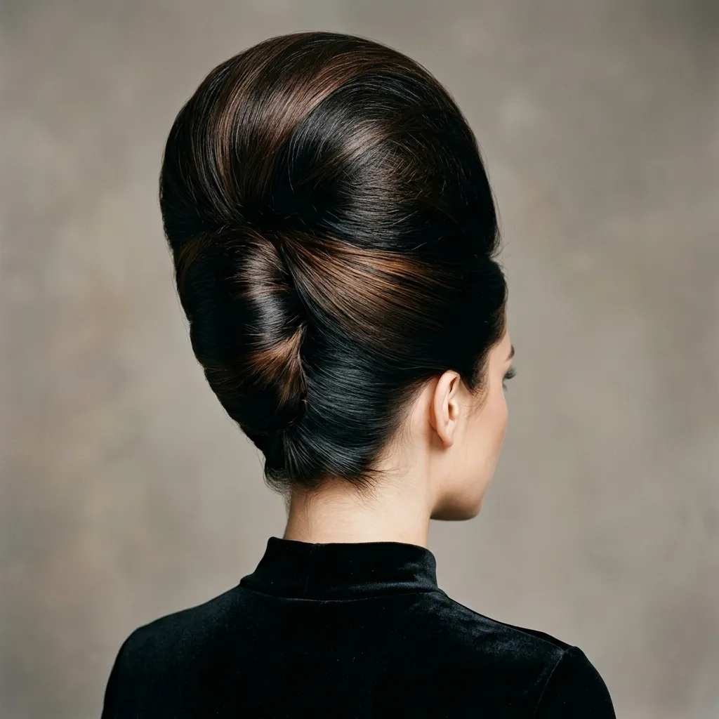 19. Sleek High Beehive The Boldest Dramatic Classic Hairstyle of All