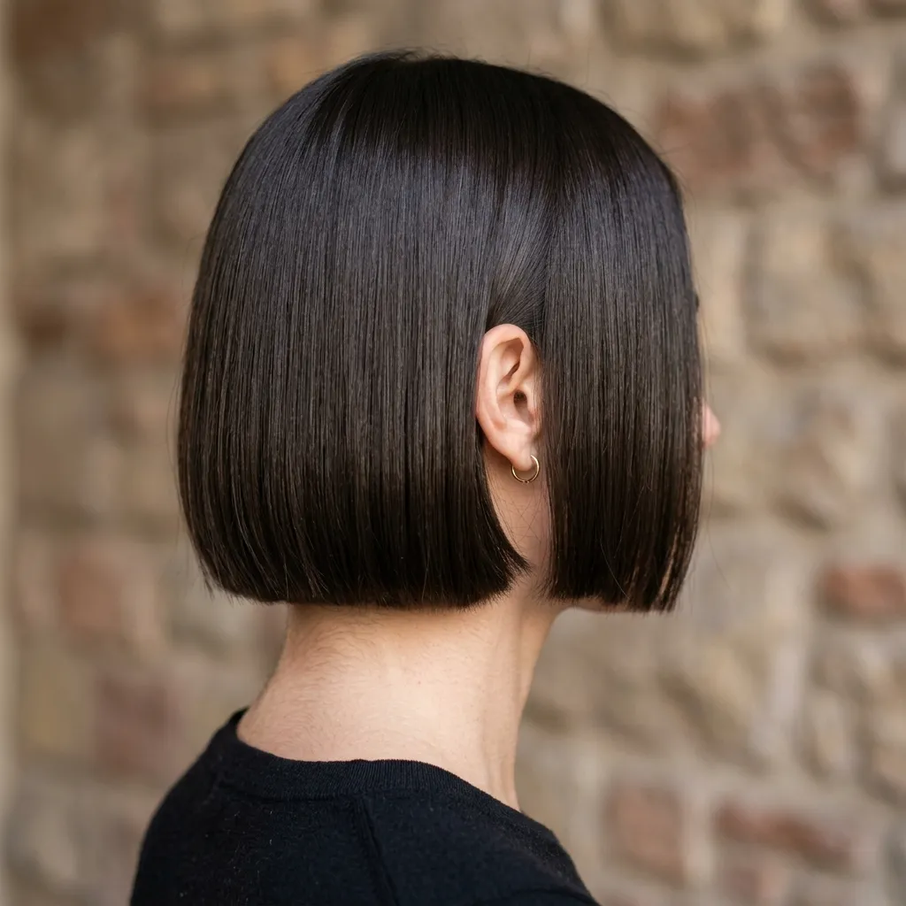 2. Blunt Bob Cut