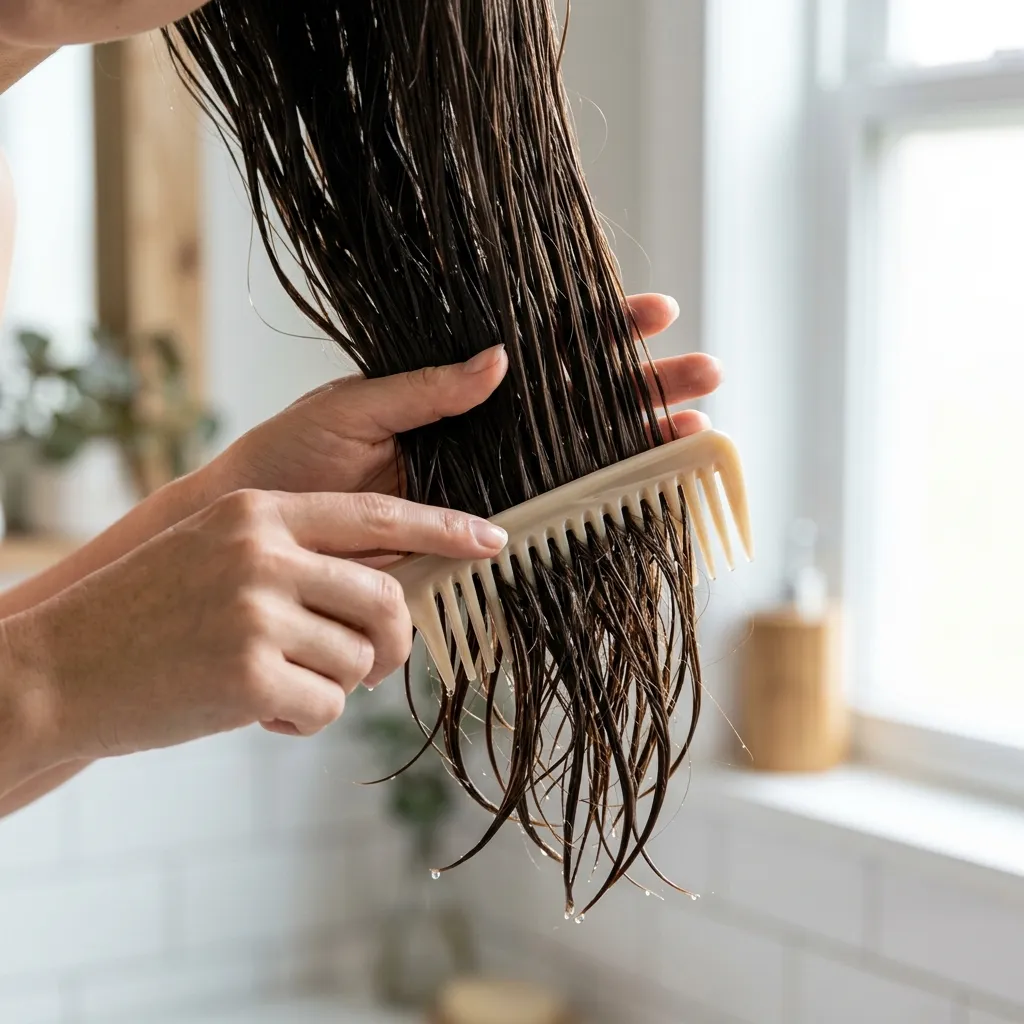 2. Detangle From Ends to Roots, Never Roots Down