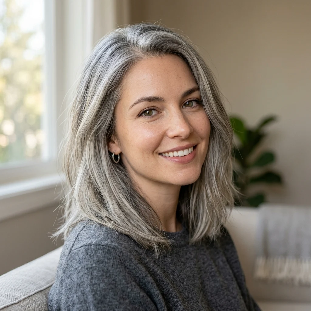 20. Low-Maintenance Gray Root Melt