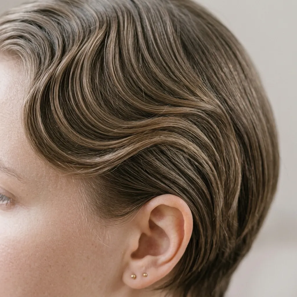 20. Modified Finger Waves for Fine, Lower-Density Hair