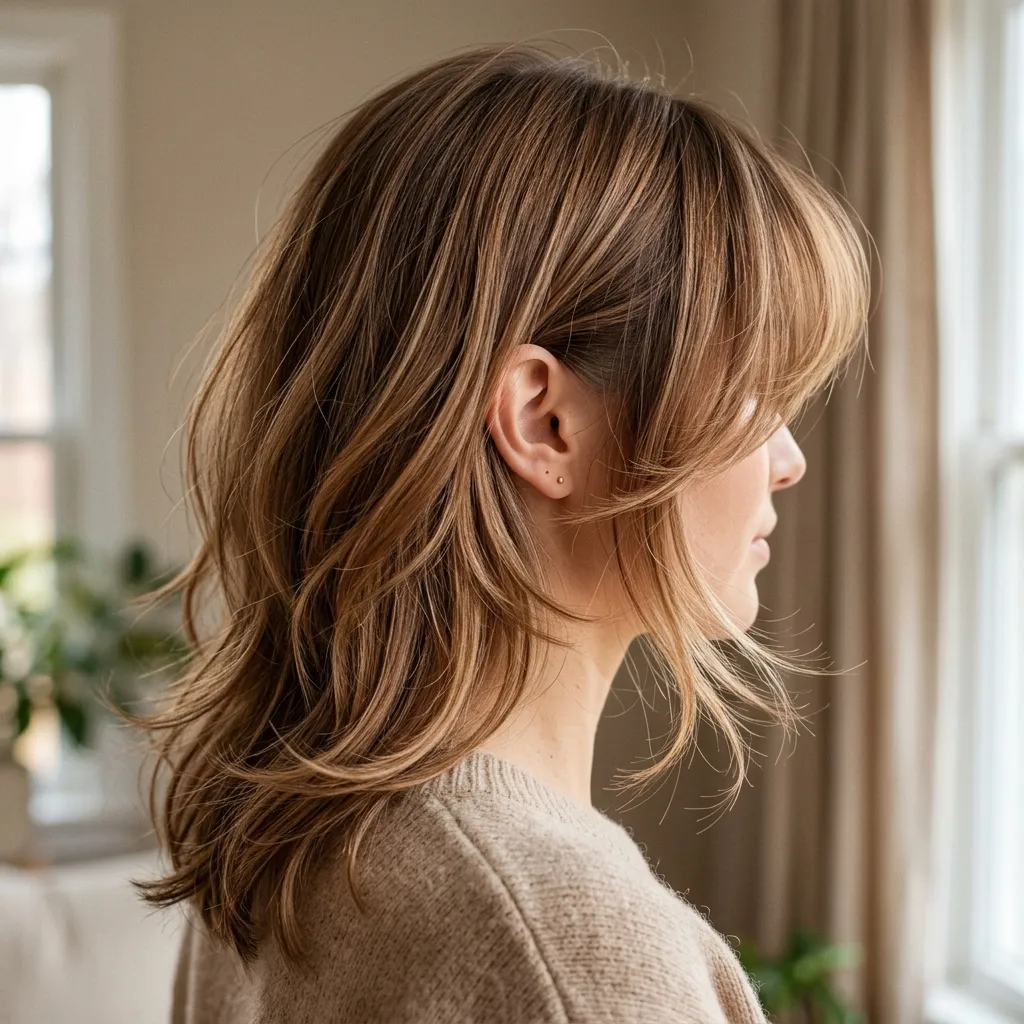 20. Square-Face Soft Wispy Bangs