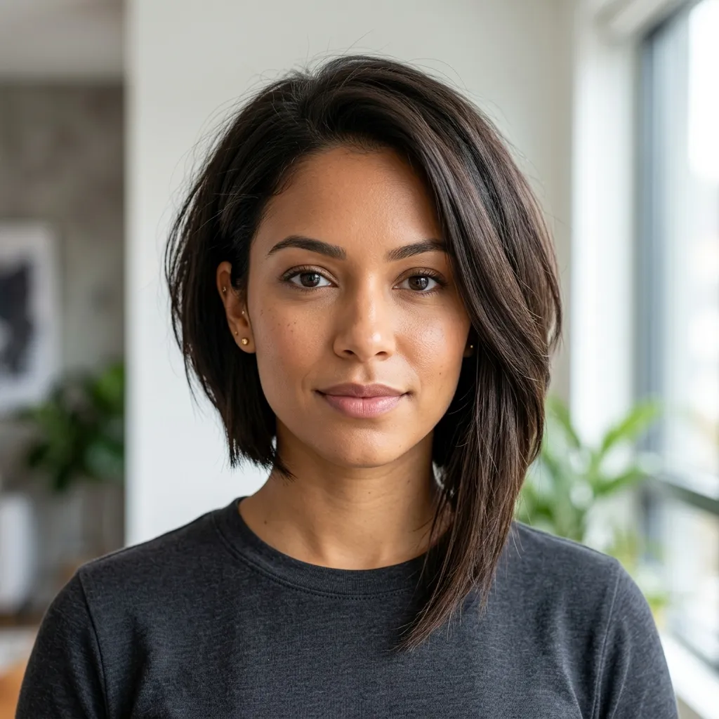 22. Asymmetrical Stacked Bob