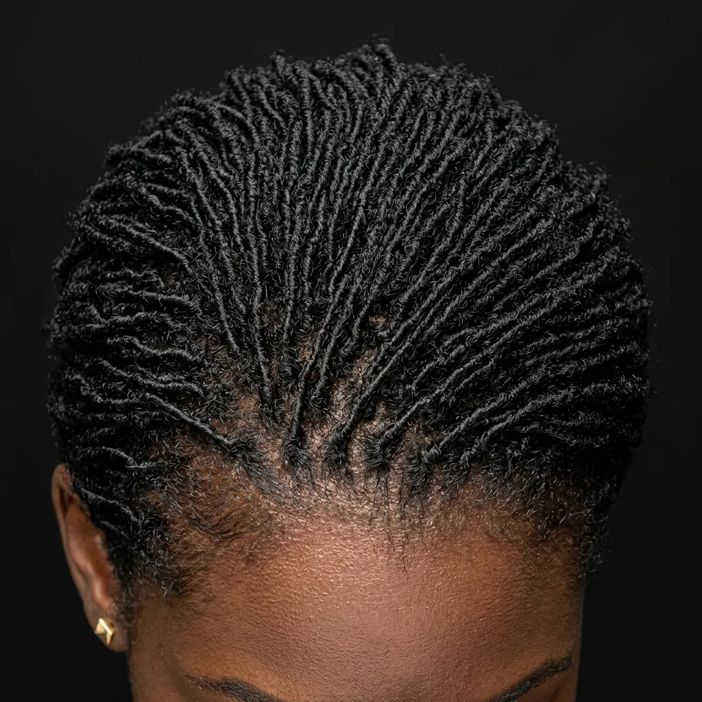 23. Micro-Thin Pencil Locs (Short)