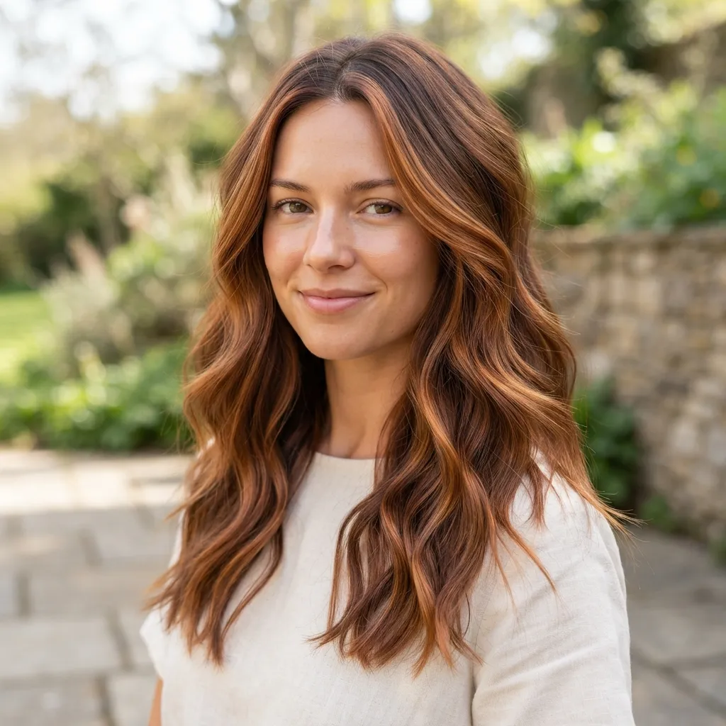 25. Full Copper Balayage Without Foils