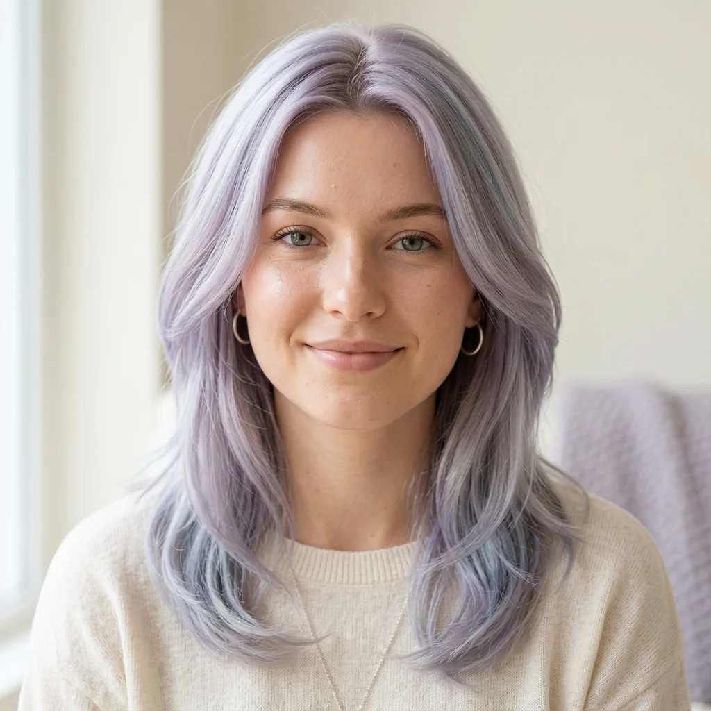 25. Soft Lavender-Gray Blend