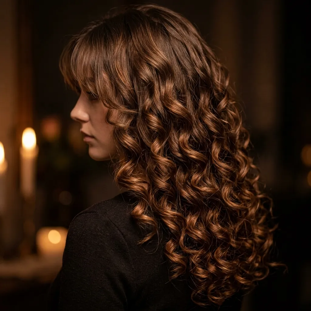 25. Soft Romantic Hot-Tool Curls