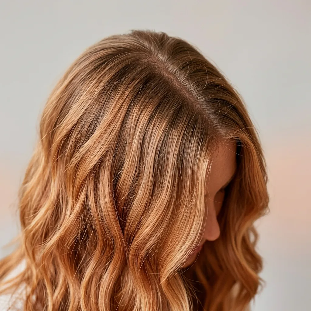 28. Low-Maintenance Root Smudge Balayage