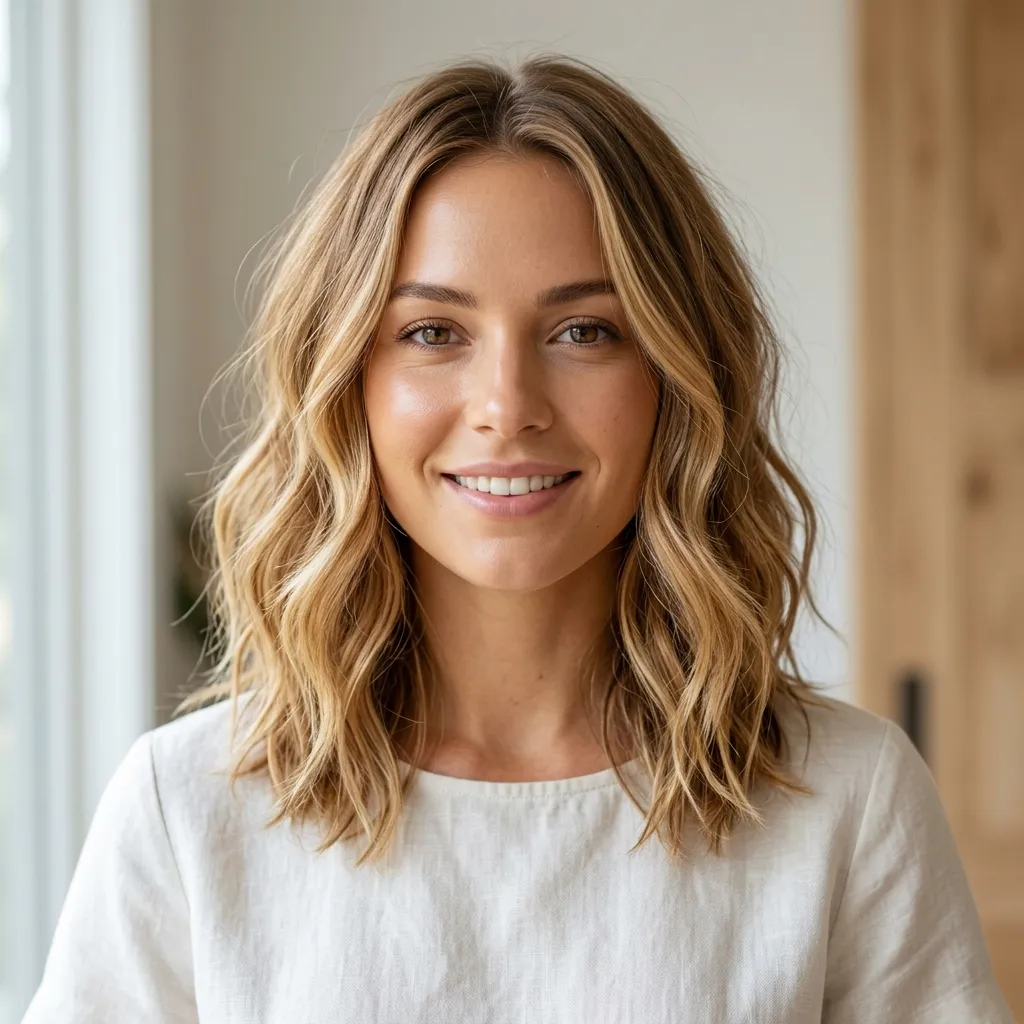 28. Soft Textured Lob with Waves