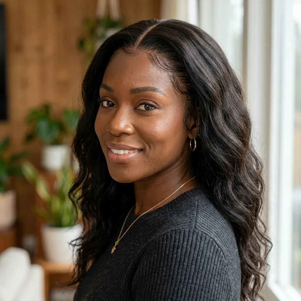 29. Wig Install Over Cornrows for Thinning Hair