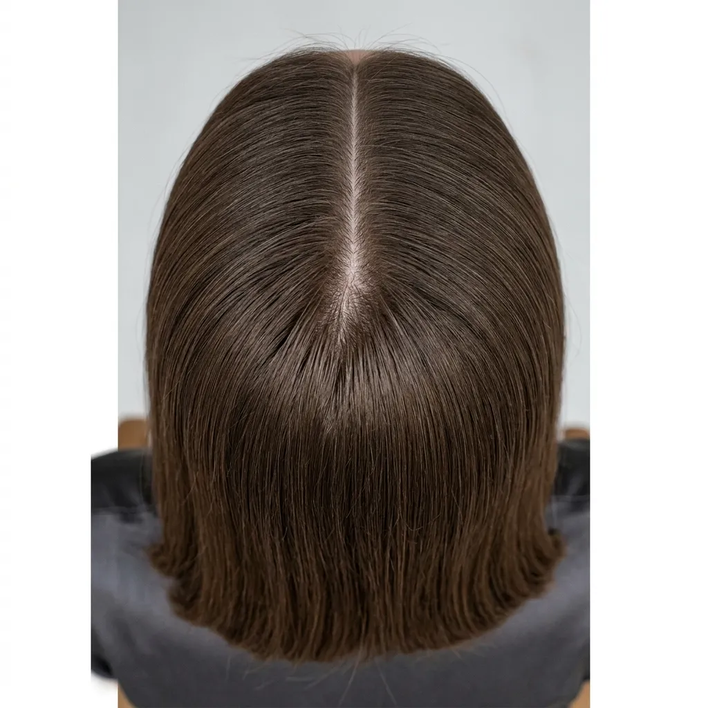3. Center-Parted Sleek Lob3. Center-Parted Sleek Lob