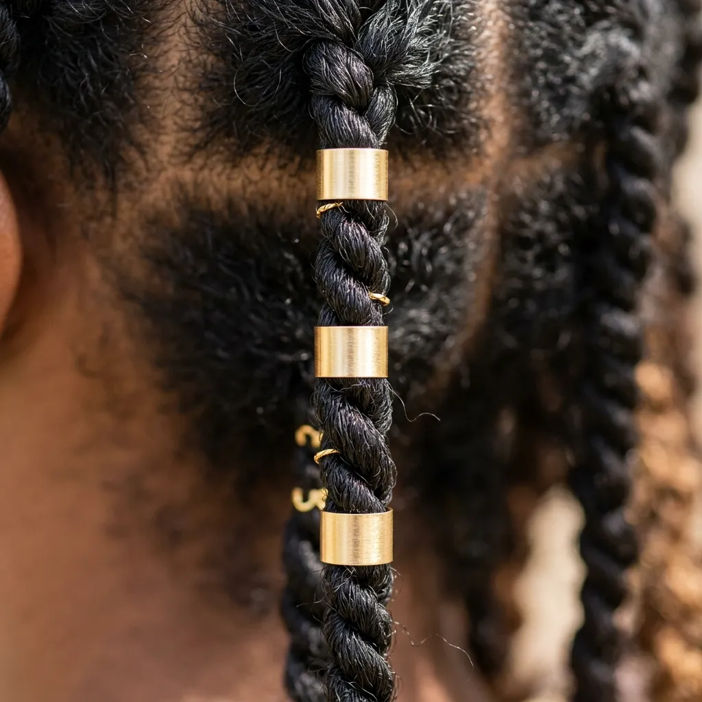 3. Gold Cuff Jewelry Accent