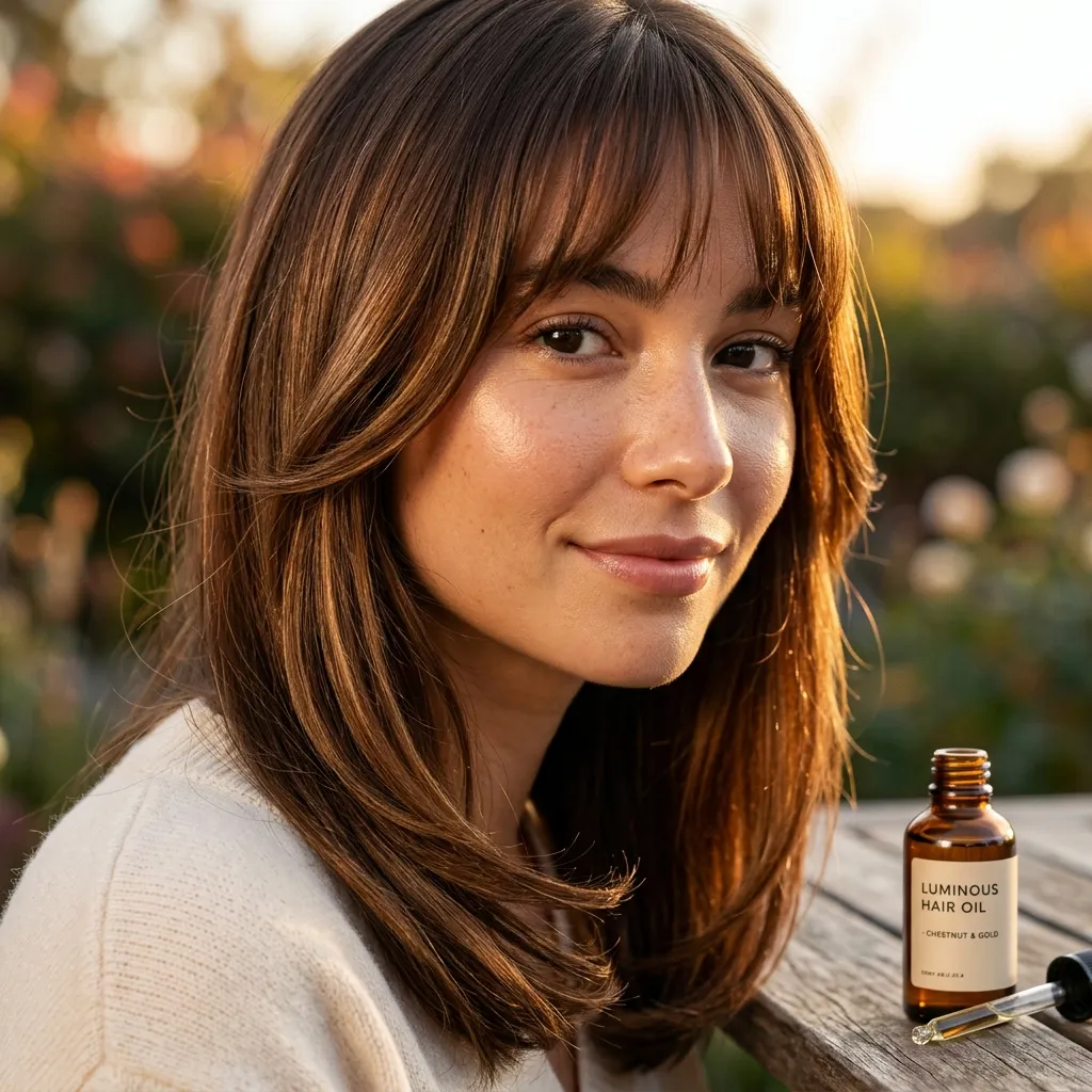 30. Hair Oil Serum Shine Finish