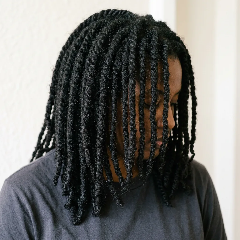 30. Natural Black, No-Color Signature Look