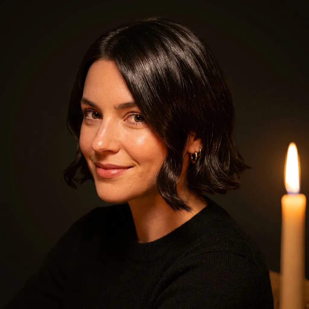 4. Candlelight-Ready Glossing Treatment