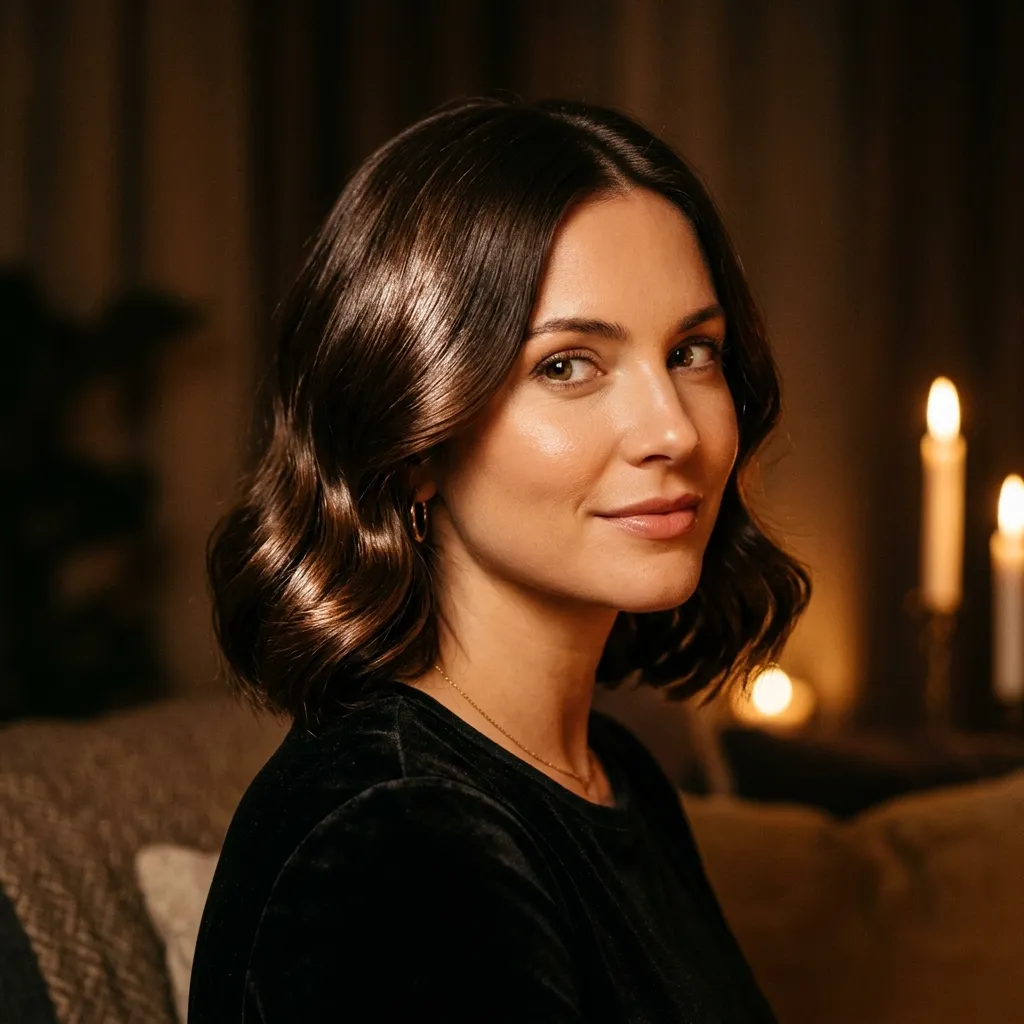 4. Candlelit Gloss for Evening Wear