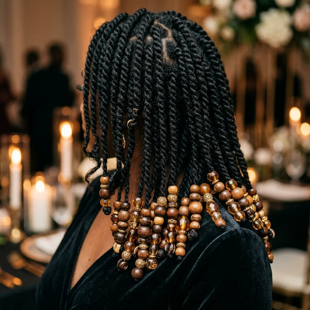 5. Beaded Ends for Special Occasions
