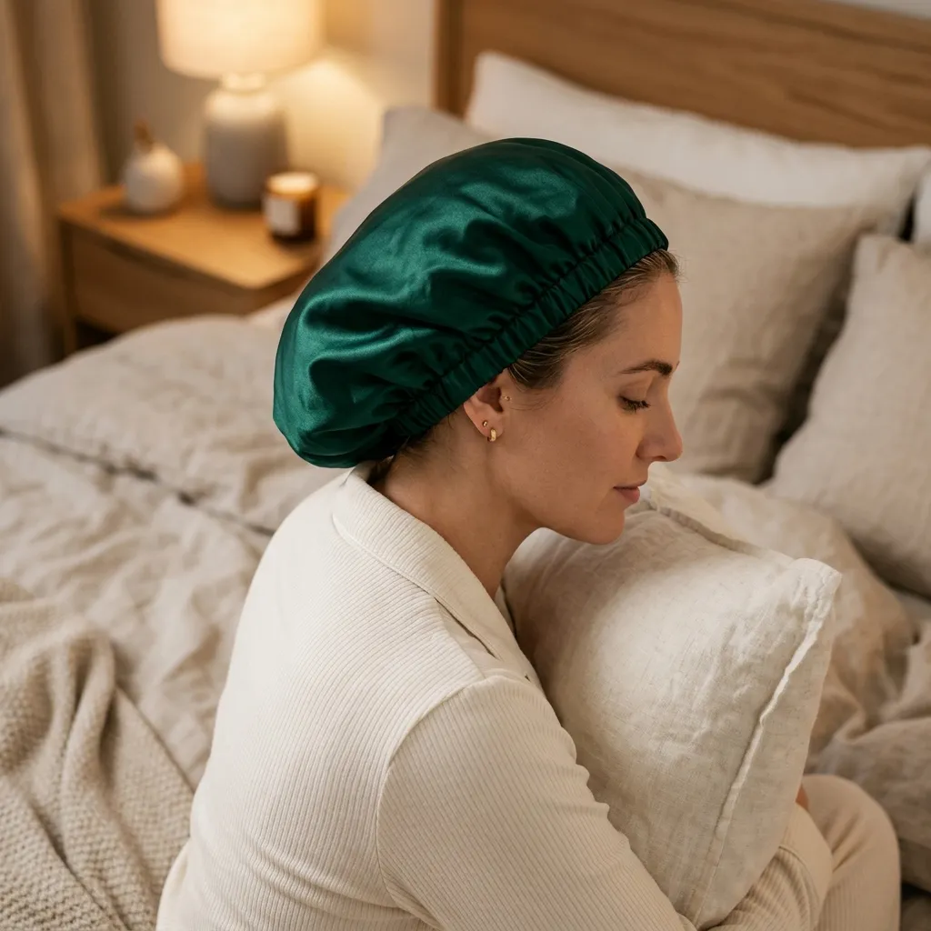 5. Silk Bonnet for Nightly Hair Protection