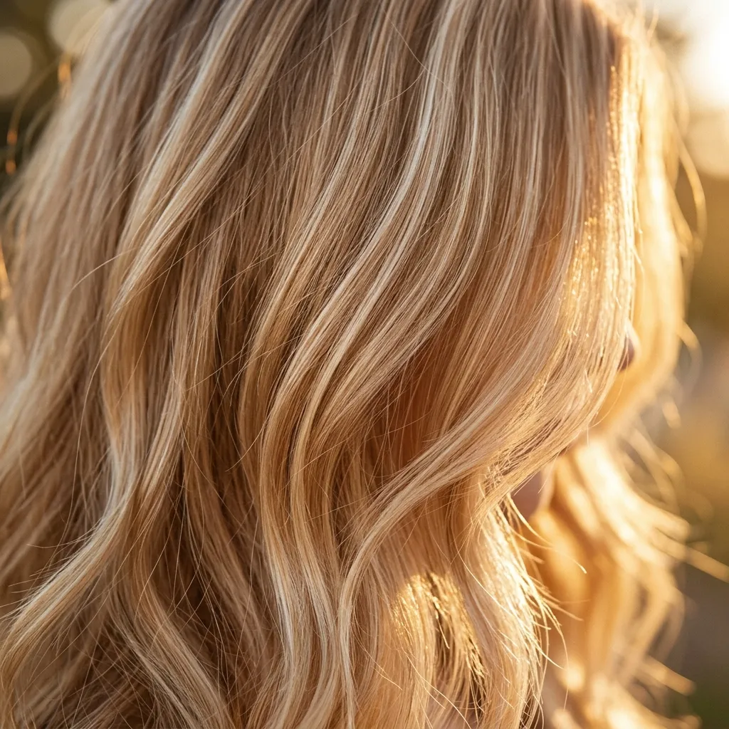 6. Champagne Blonde Highlights for Fairytale Shine