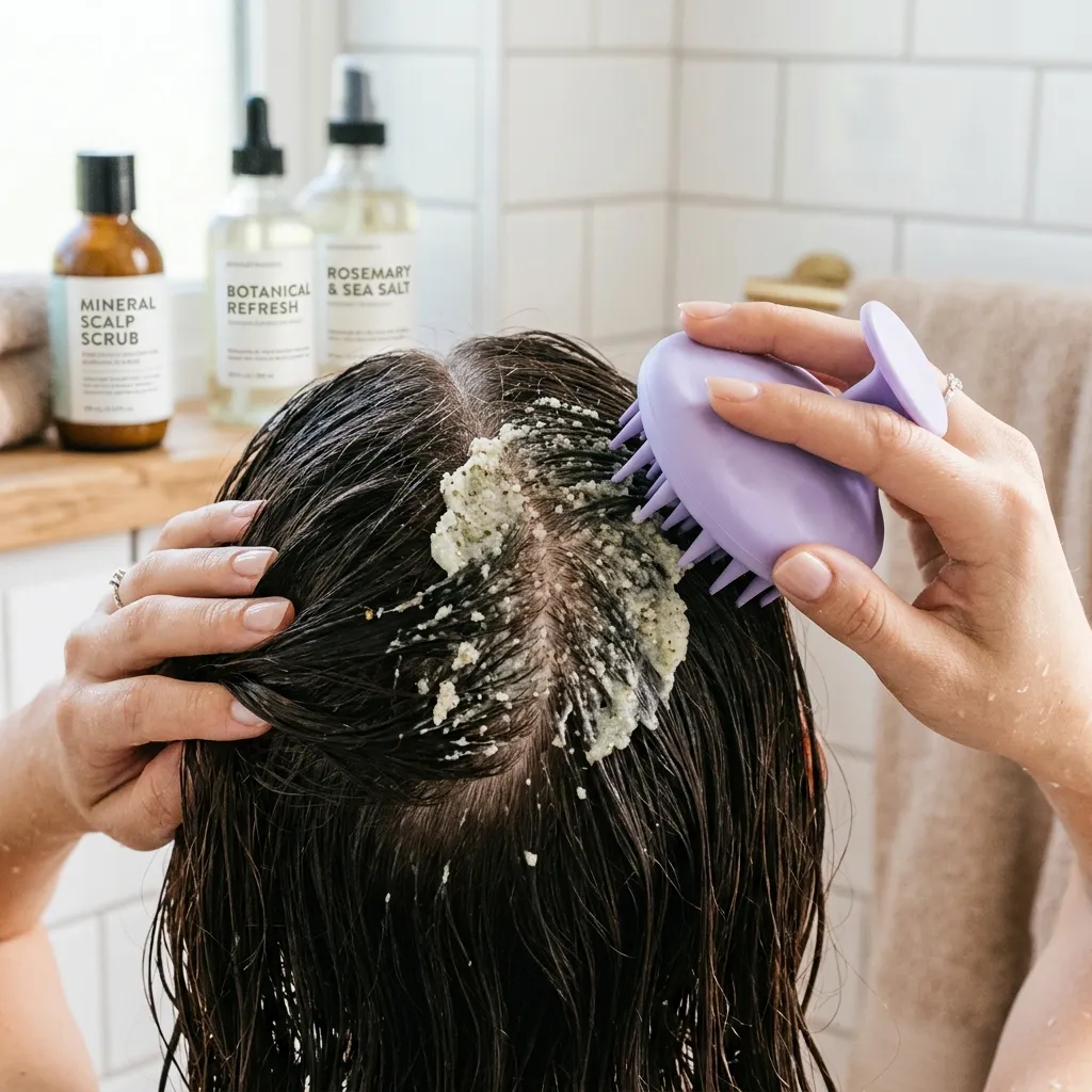 6. Exfoliate Your Scalp Monthly