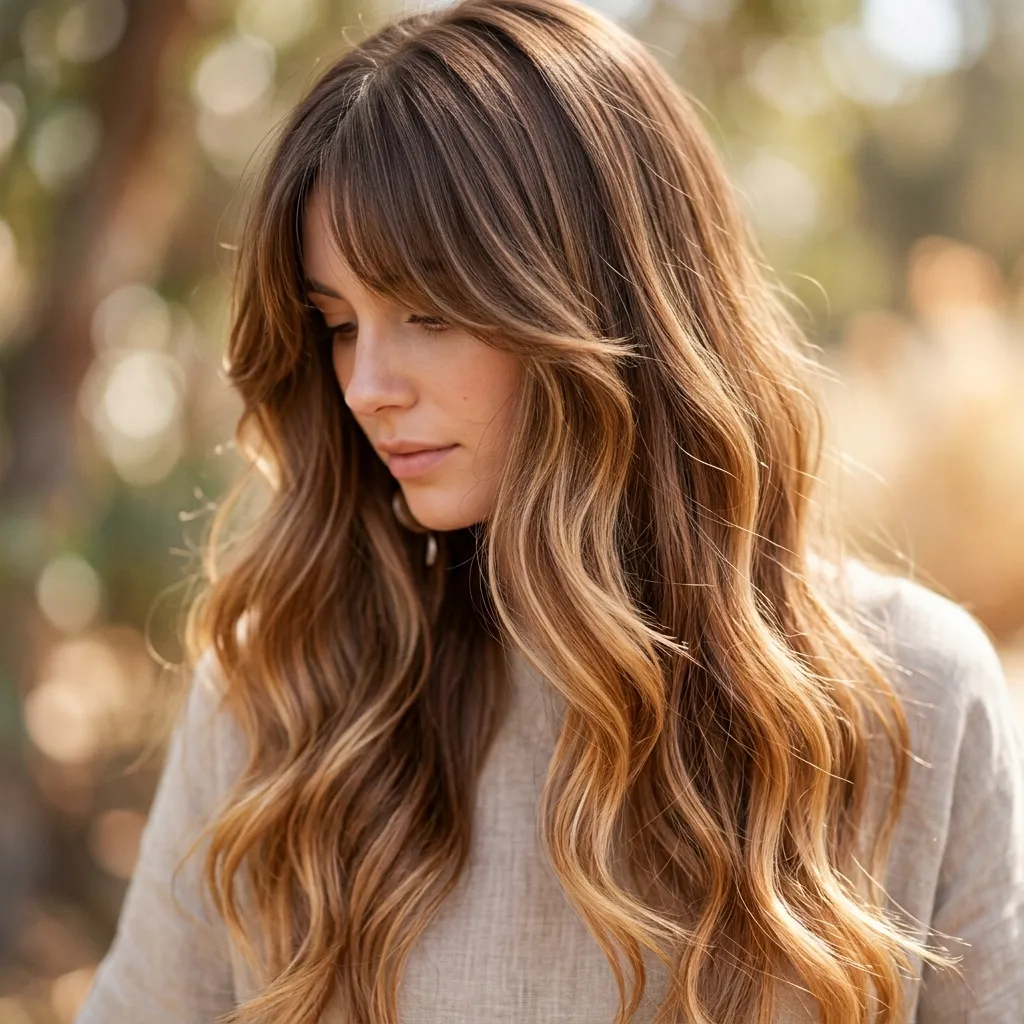 6. Face-Framing Balayage Melt