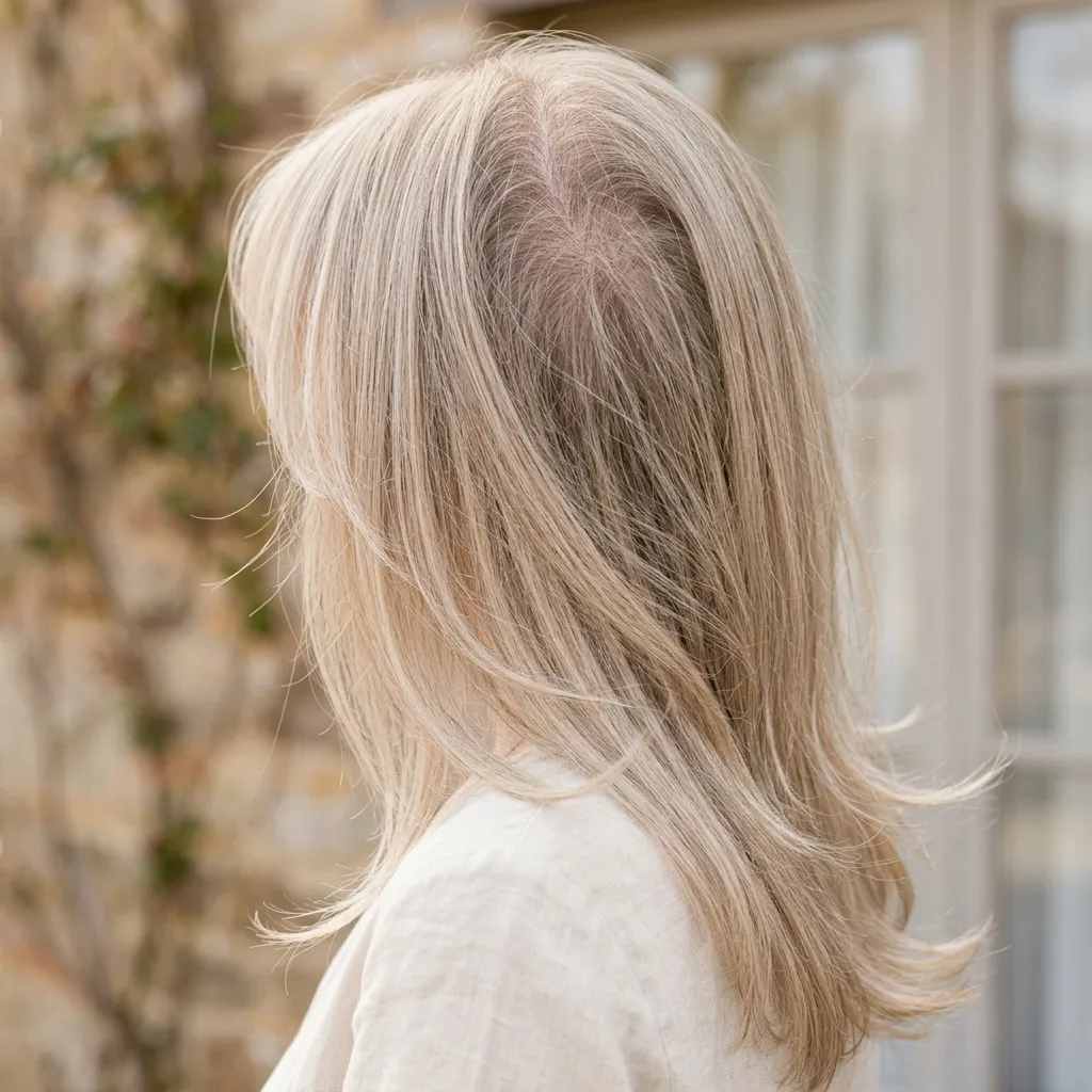 7. Fine-Hair Wispy Bangs