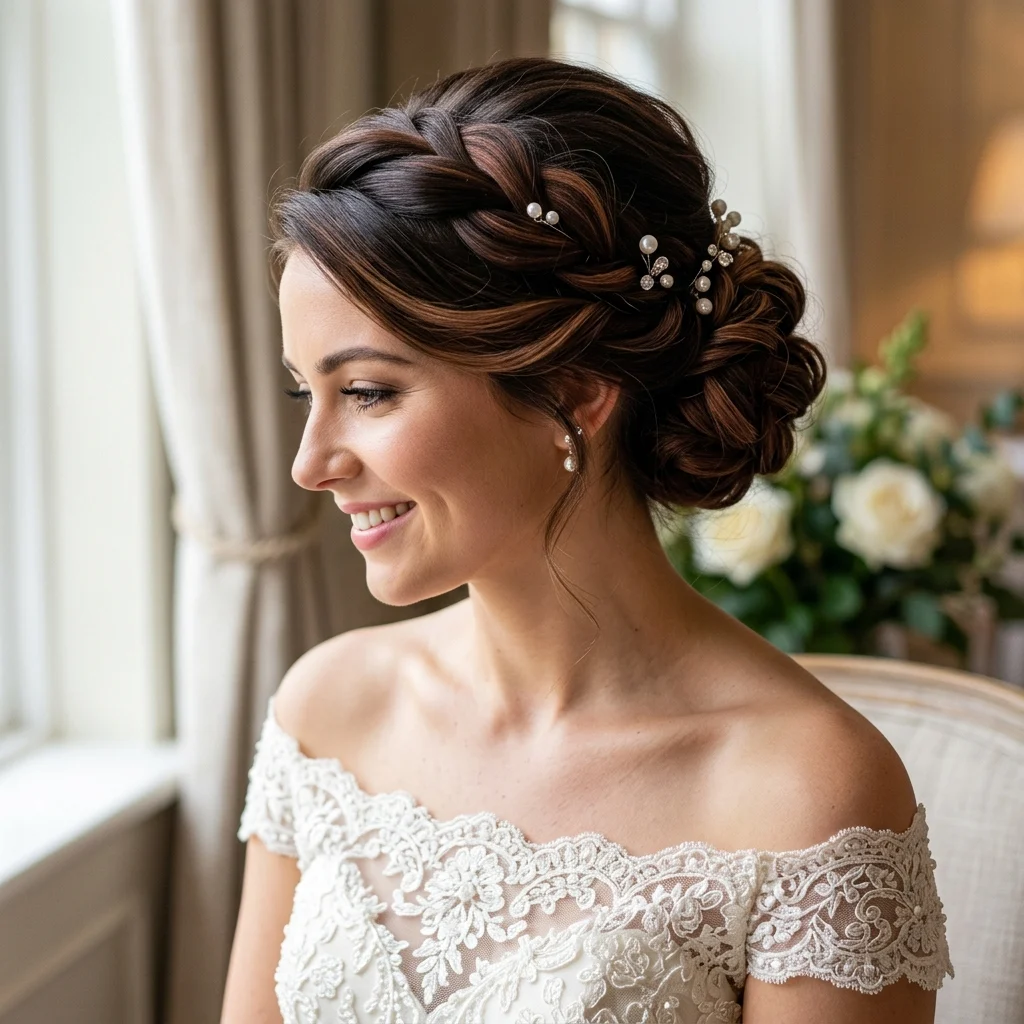 8. Bridal Updo with Extensions (SPECIAL OCCASION)